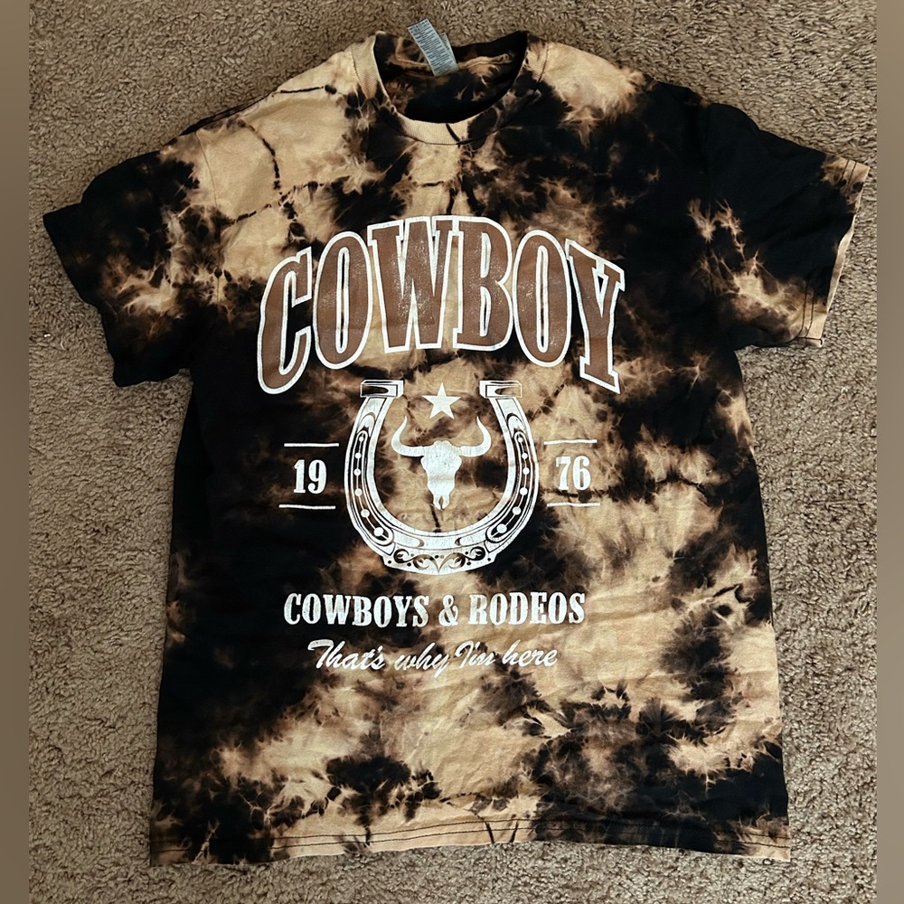 western graphic tee